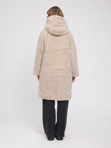 Faux-Fur Coat natural