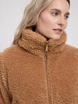 Faux-Fur Blouson fawn