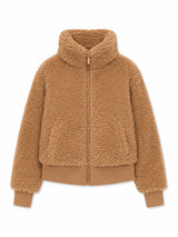 Faux-Fur Blouson fawn