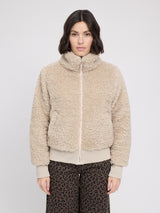 Faux-Fur Blouson natural