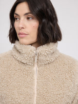Faux-Fur Blouson natural
