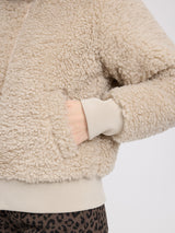 Faux-Fur Blouson natural