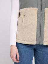 Fabric Blocking Vest light bottle/natural