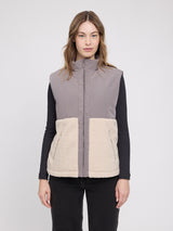Fabric Blocking Vest warm mud/natural
