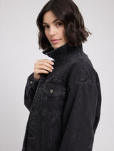 Denim Jacket dark grey
