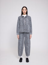 Printed Denim Jacket grey/printed