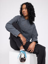 Flannel Shirt anthracite mel.