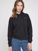 Back Print Hoodie black/less noise