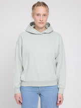 Back Print Hoodie light aqua/off the grid