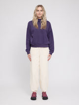 Basic Hoodie deep purple