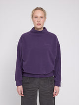 Fleece Turtleneck purple indigo