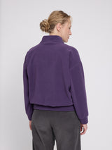 Fleece Turtleneck purple indigo