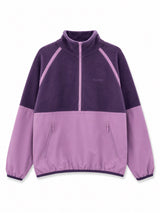 Fleece Half-Zip purple indigo