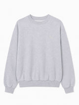Back Print Sweatshirt grey mel./off the grid