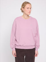 Back Print Sweatshirt lavender grey/grow
