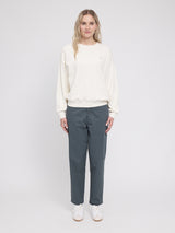 Back Print Sweatshirt offwhite/less noise