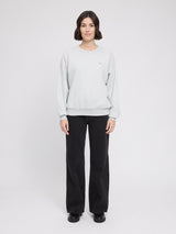 Back Print Sweatshirt pearl blue/mystical