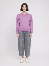Basic Sweatshirt grape pink