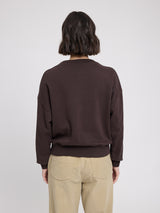 Turtleneck Sweatshirt black coffee