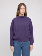 Turtleneck Sweatshirt deep purple