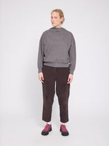Turtleneck Sweatshirt warm mud