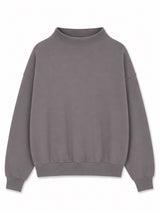 Turtleneck Sweatshirt warm mud