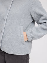 Teddy-Fleece Jacket ice blue