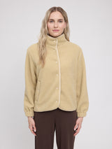 Teddy-Fleece Jacket tan