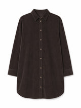 Corduroy Dress dark chocolate