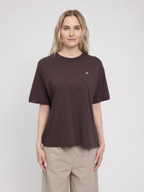 Back Print T-Shirt black coffee/tarot