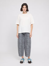 Back Print Theme T-Shirt offwhite/donut