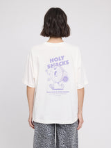 Back Print Theme T-Shirt offwhite/donut