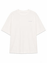Back Print Theme T-Shirt offwhite/donut