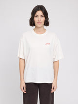Back Print Theme T-Shirt offwhite/falafel