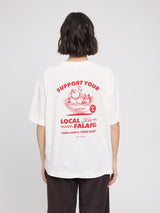 Back Print Theme T-Shirt offwhite/falafel