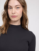 Basic Turtleneck Longsleeve black