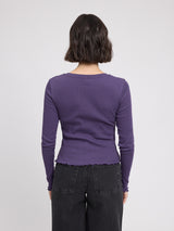 Babylock Hems Longsleeve deep purple