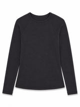 Fabric Mix Longsleeve black
