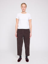 Corduroy Pants dark chocolate