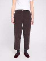 Corduroy Pants dark chocolate