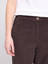 Corduroy Pants dark chocolate