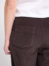 Corduroy Pants dark chocolate
