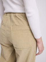 Relaxed Corduroy Pants light khaki